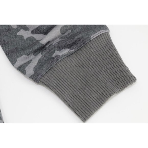 Ideology Women's Gray Camo Pullover Sweatshirt Athleic Fitness Sweater Size M - Picture 4 of 11